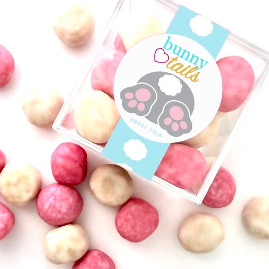 Crystal Candy Cube - Bunnytails - Caramel Toffee & Strawberry Bon Bons