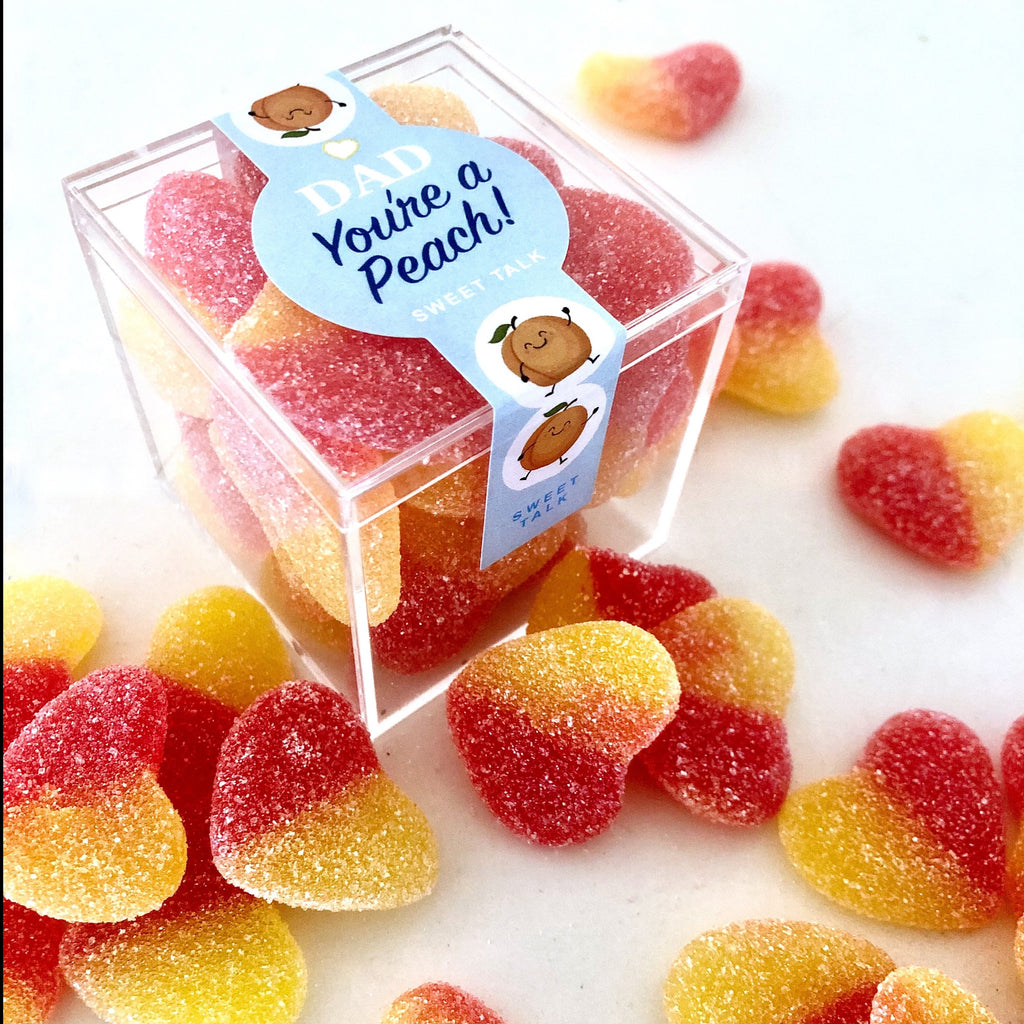 Fathers Day Candy & Chocolate Gift Box - 12 Candy Cube Box - Oh Papa