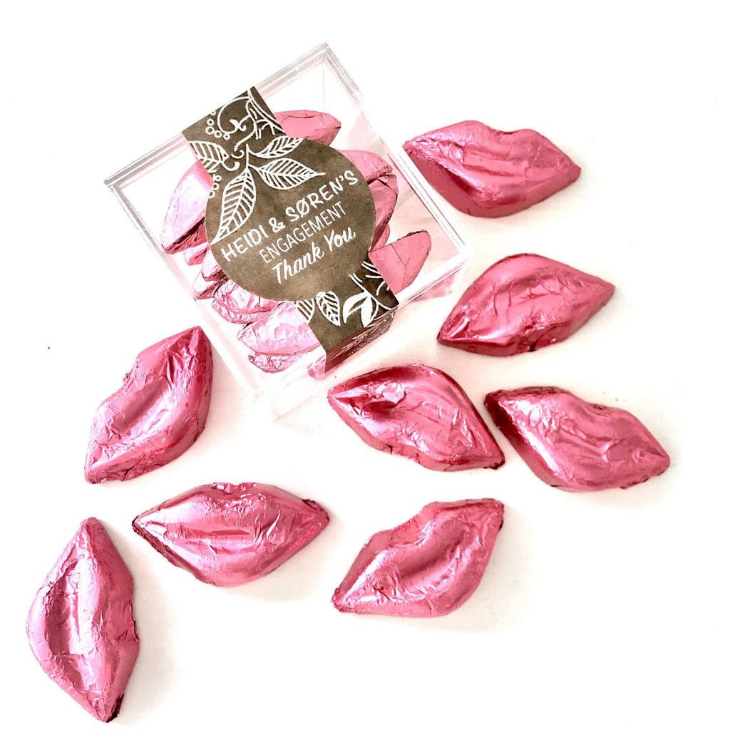 chocolate lips candy gift box