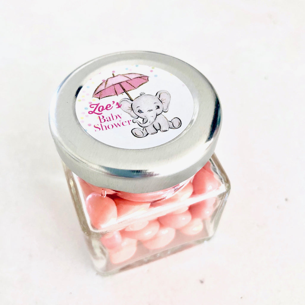 Baby Shower Candy Jar PINK