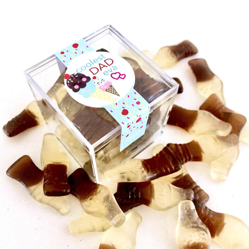 Fathers Day Cola Bottles Lolly Box