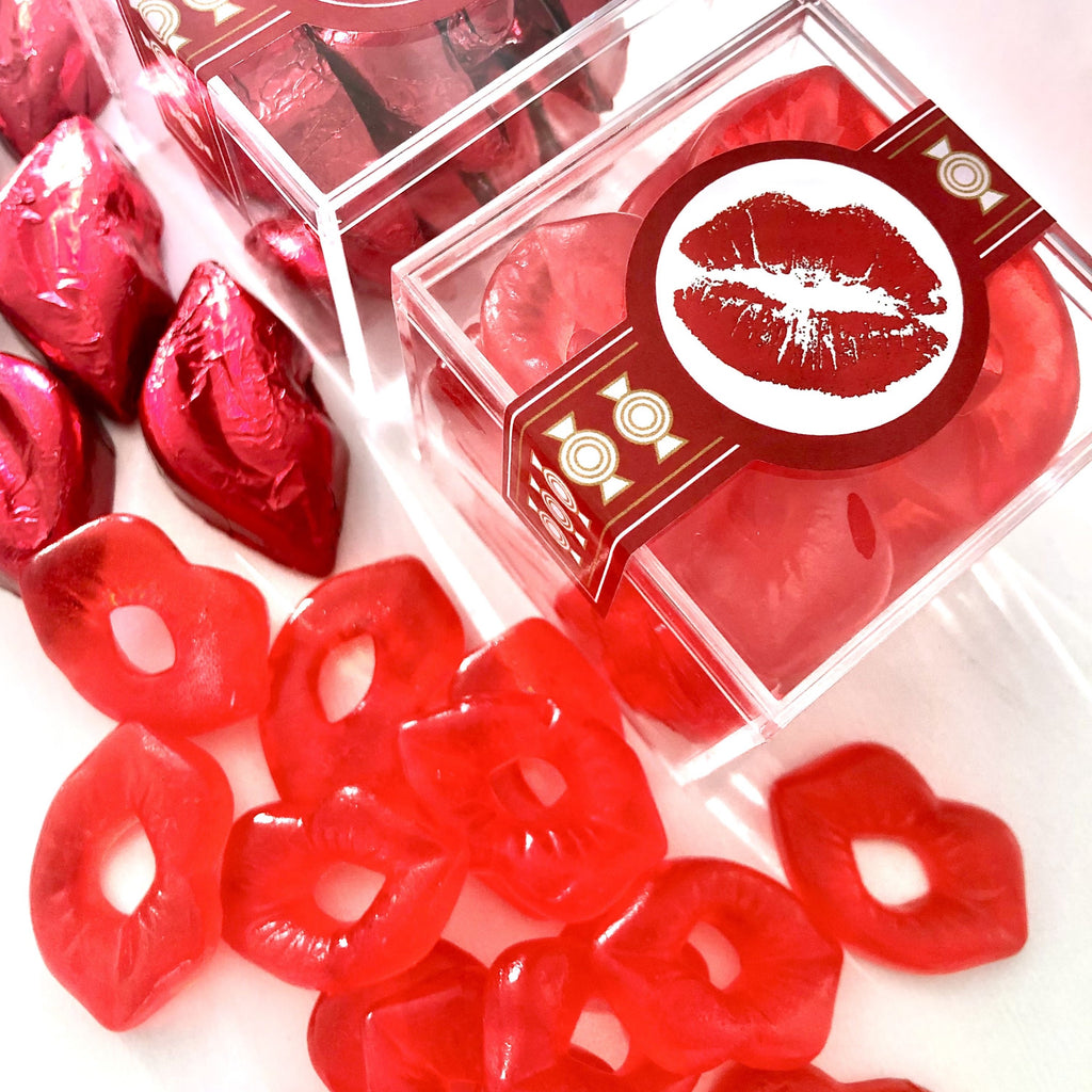Glitter Lips - Crystal Candy Cube