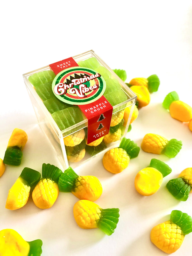 Christmas Candy & Chocolates Gift Box - 4 Candy Cube Bundle
