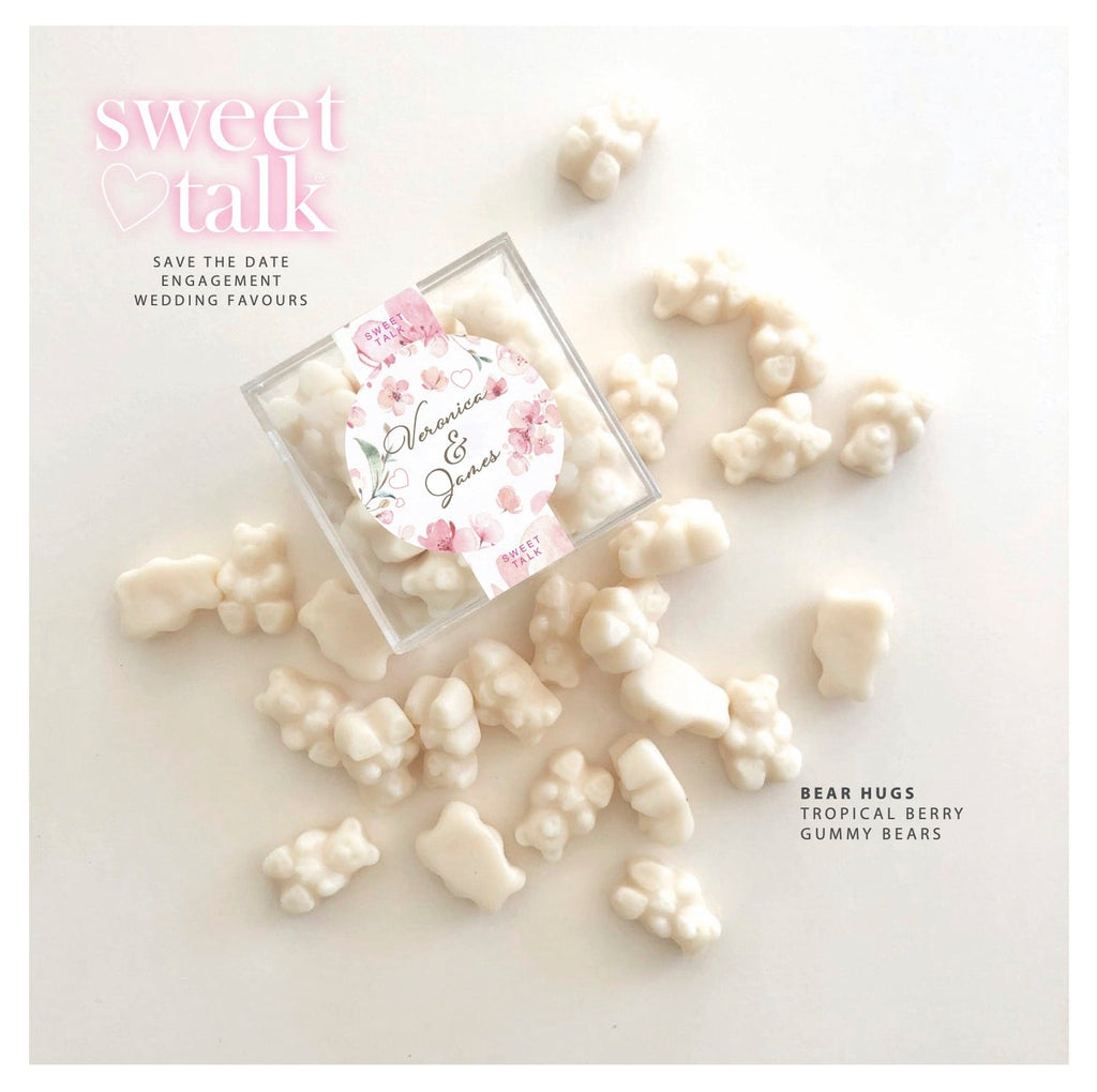 Glitter Bears - Crystal Candy Cube - Gummy Bears